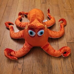 Disney 16" Plush Orange Finding Dory Pixar Octopus HANK Stuffed Toy Gift
